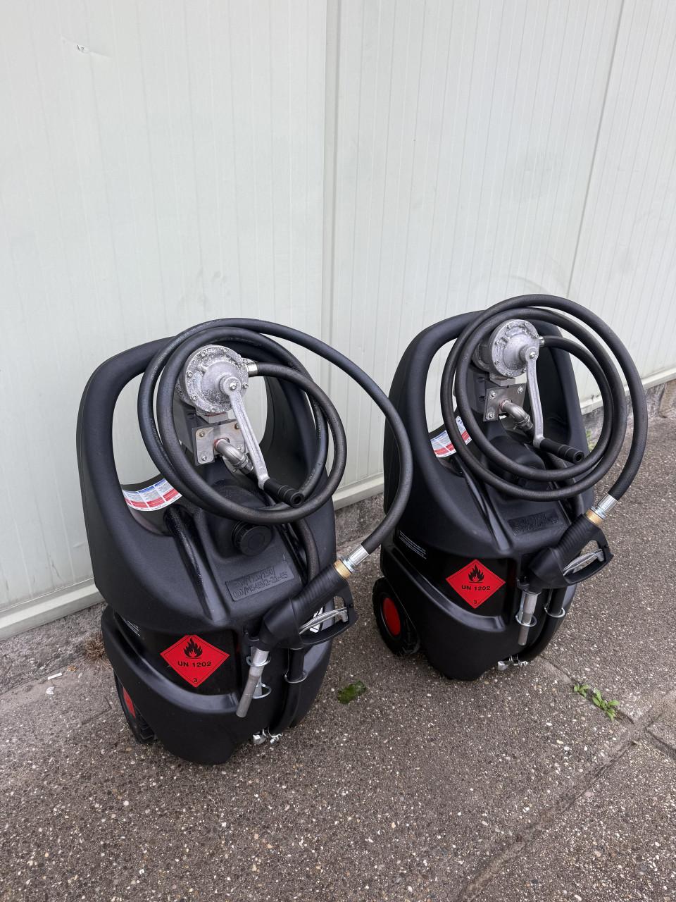 Mobiele dieseltank nieuw 55 l met handpomp Emiliana Serbatoi