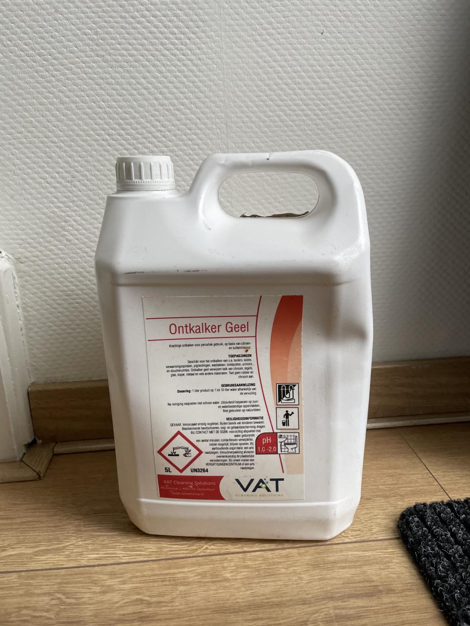 Jerrycan ontkalkermiddel