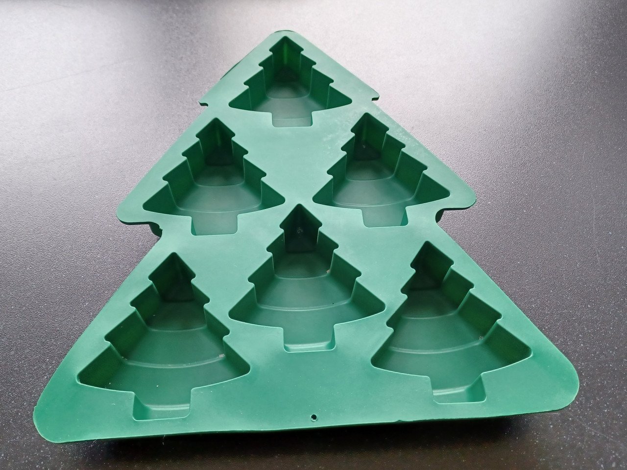 Siliconen bakvorm kerstboompjes
