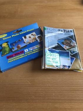 Te koop foto papier voor de computer.(nieuw).