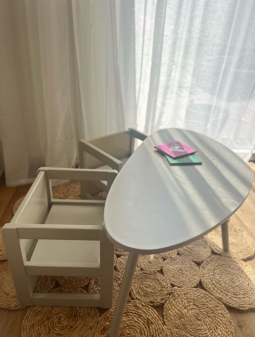 Uniek kindersetje – kubistisch design & organische vorm