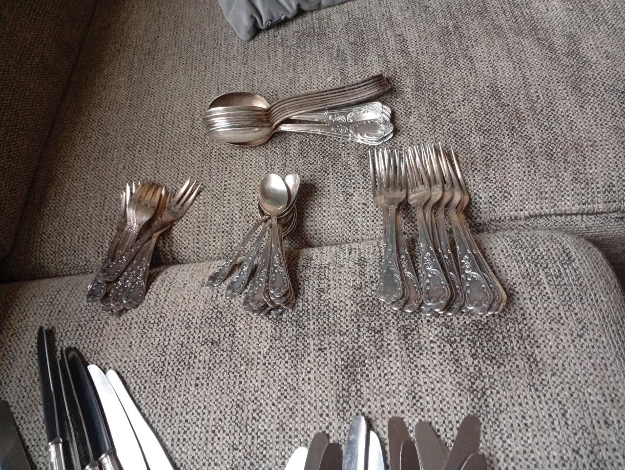 Klassieke Verzilverde Bestekset Solingen