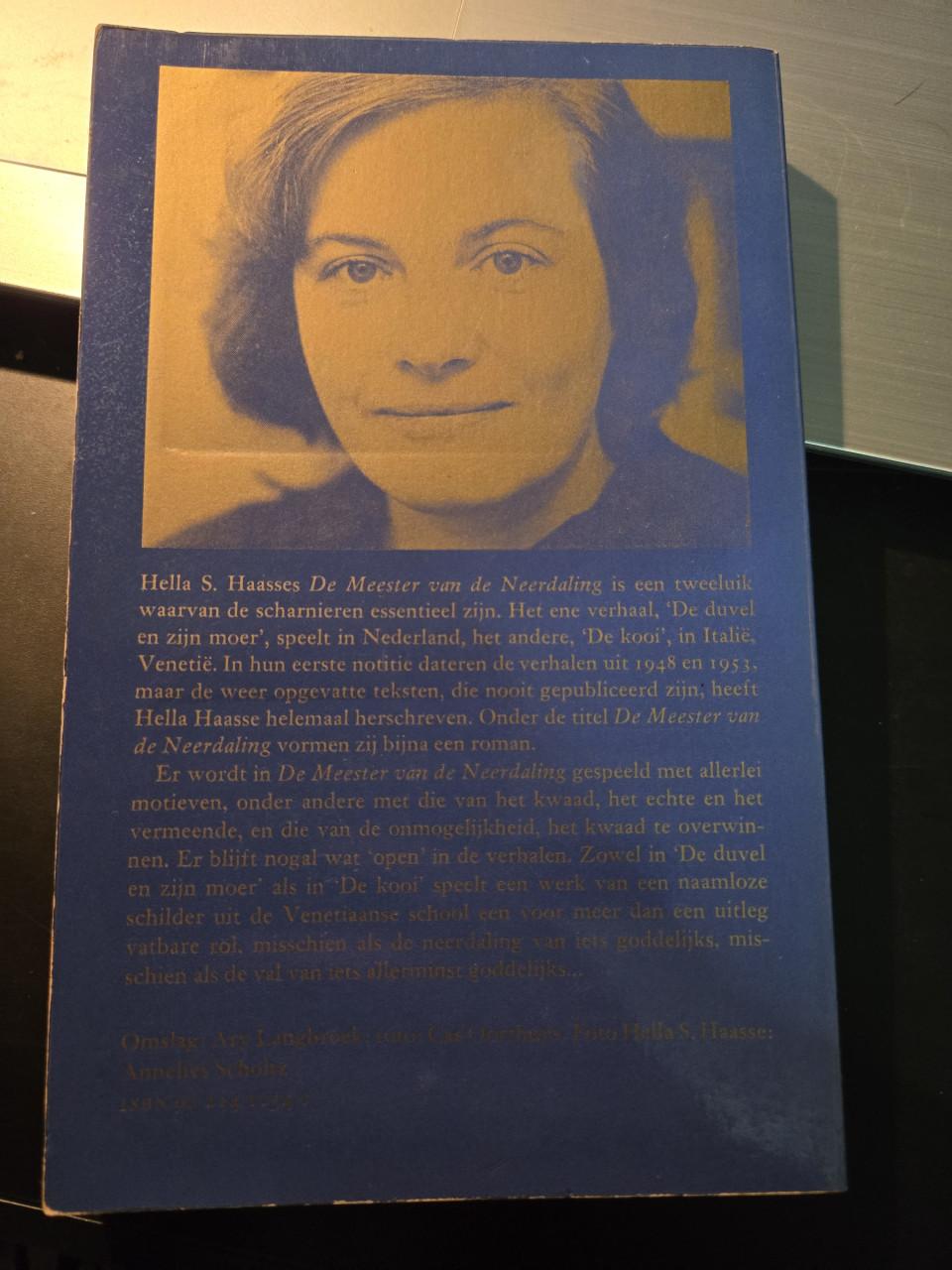 Boek: De Meester van de Neerdaling  1973 door Hella S. Haasse