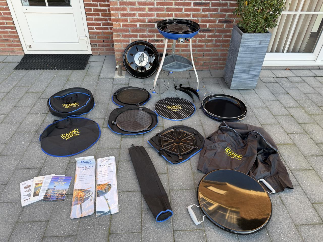 Cadac Adventure To Go 50 Skottelbraai met accessoires