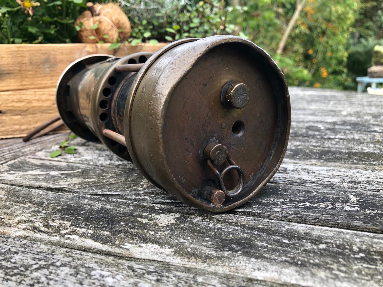Originele mijnwerkerslamp