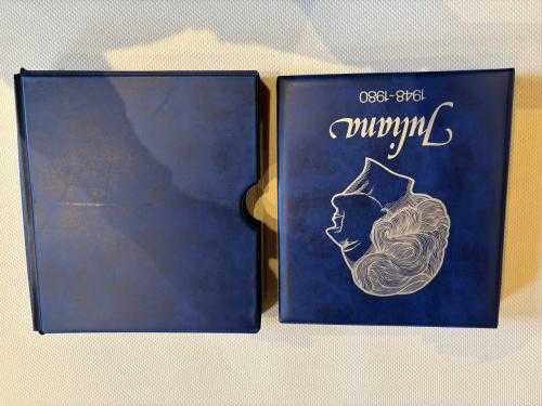 Map Nederlandse munten Juliana 1948 tot 1980 inclusief zilver compleet