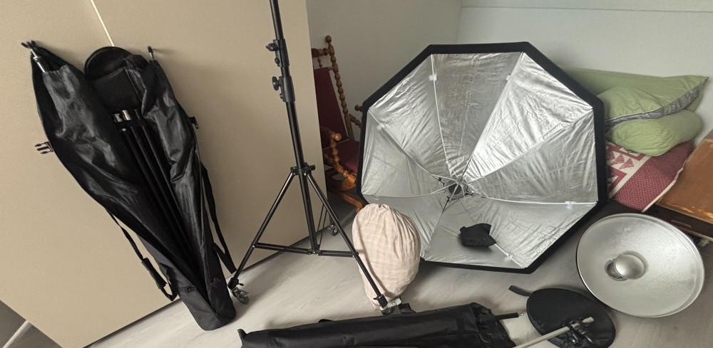Foto studio apparatuur