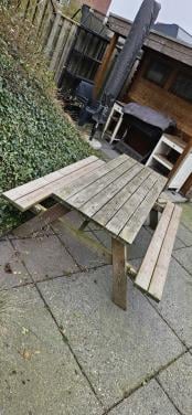 Picknicktafel 210x70cm