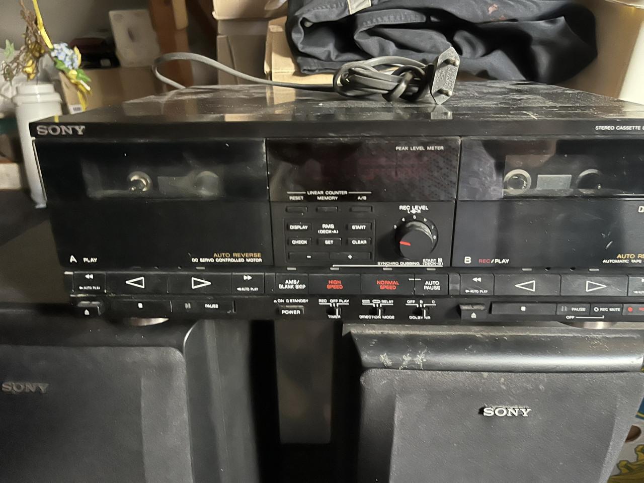 Sony Stereo cassette deck TC-V715T