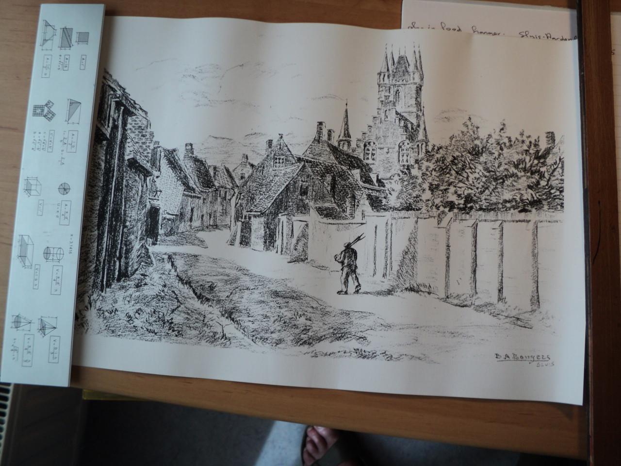 Tekeningen Sluis