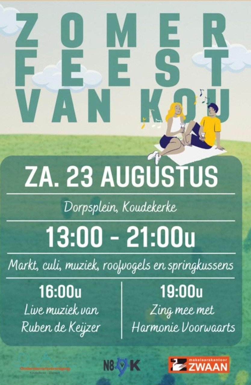 Rommelroute Koudekerke Zomerfeest van Kou