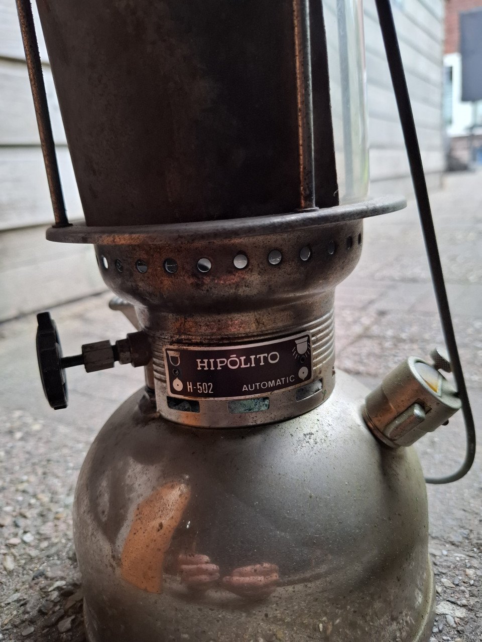 Te koop petromax druklamp