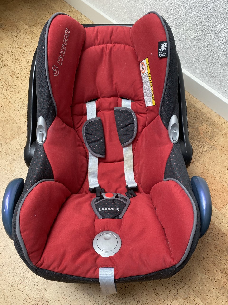 Maxi Cosi Pebble met o.a. warme slaapzak