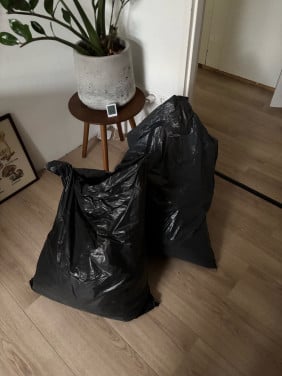 Vuilniszak kleding