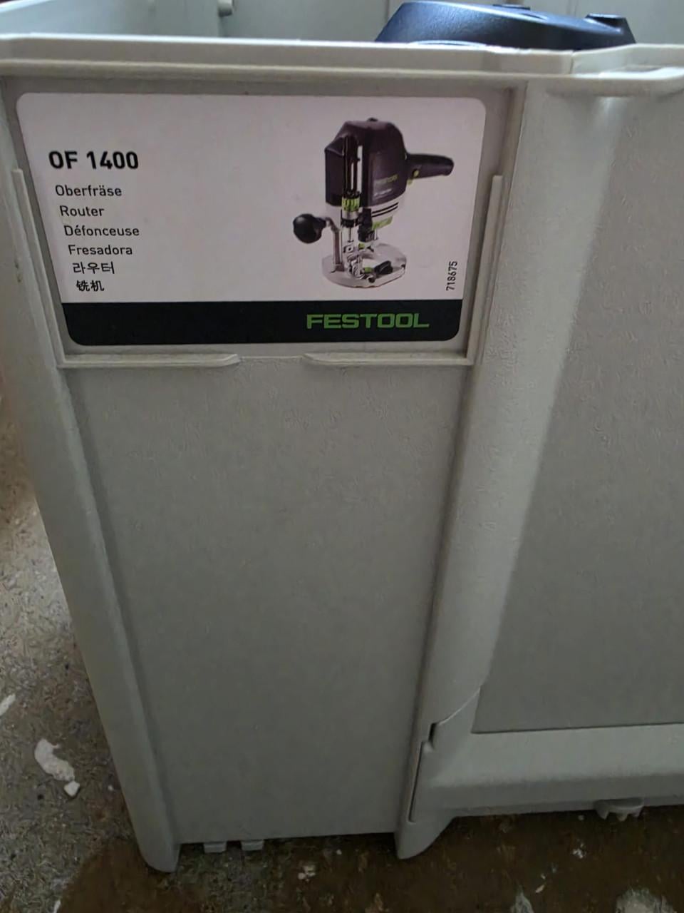 Festool OF 1400 EBQ-plus bovenfrees