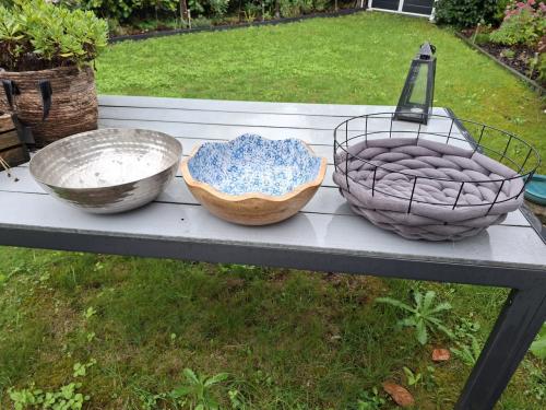 3 grote schalen