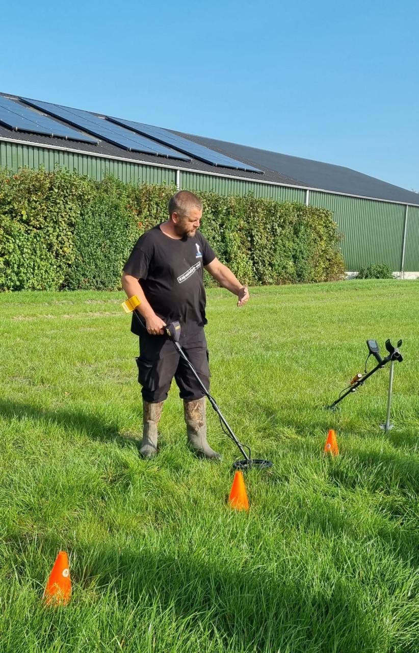 Metaaldetectie cursusdagen voor op land en strandlocaties