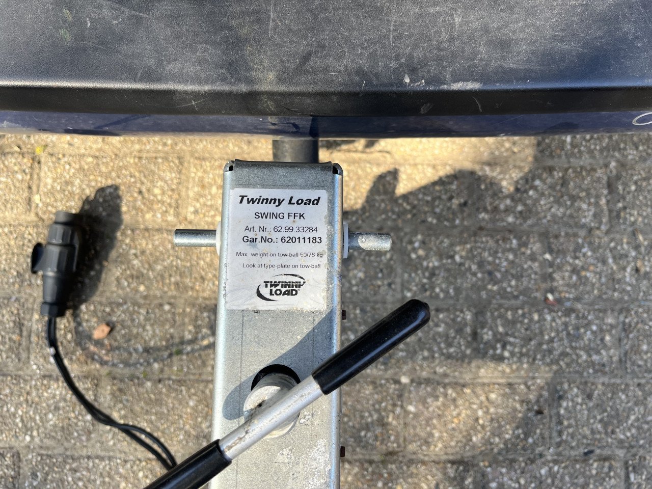 Fietsendrager Twinny Load SWING FFK Kantelfunctie