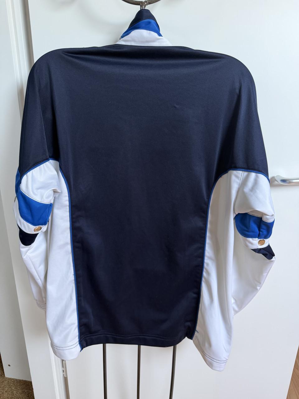 SergioTacchini trainingsjas XL blauw wit