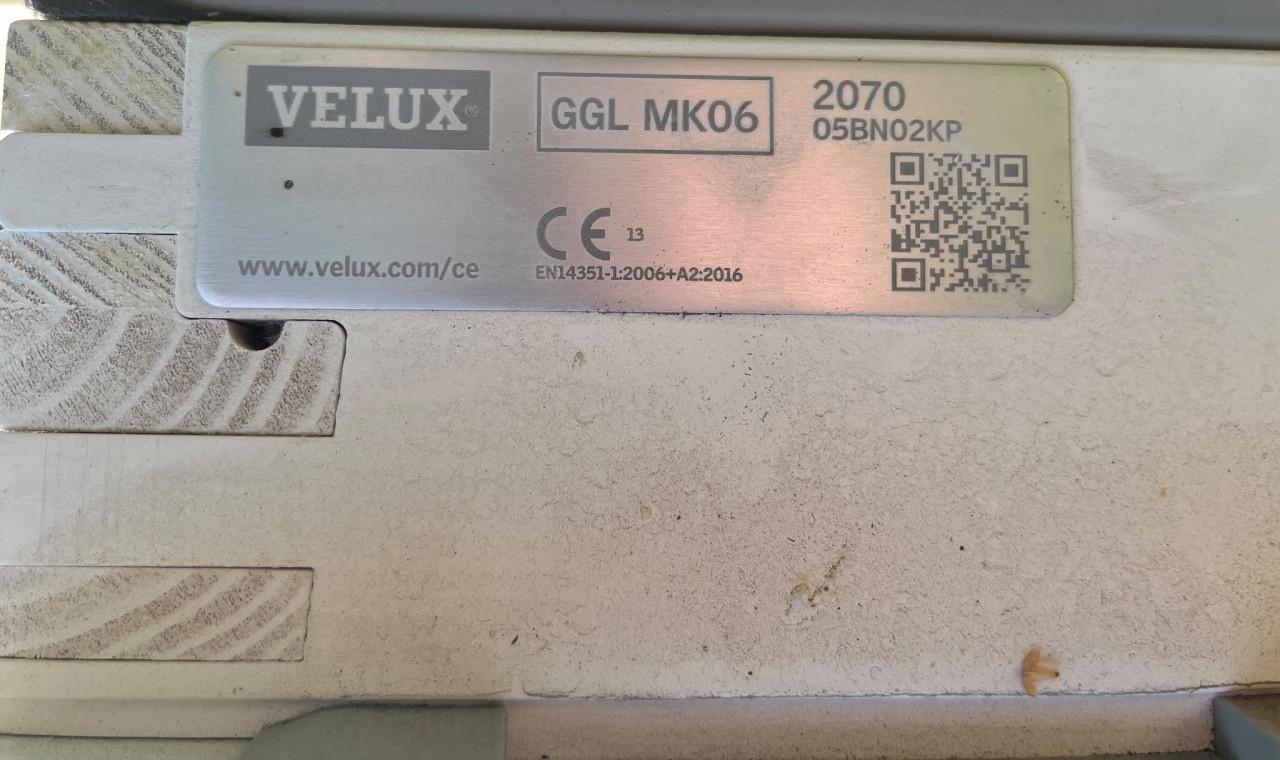 Velux dak ramen gereserveerd