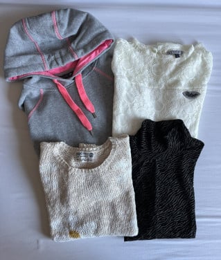 Kleding pakket truien maat XS