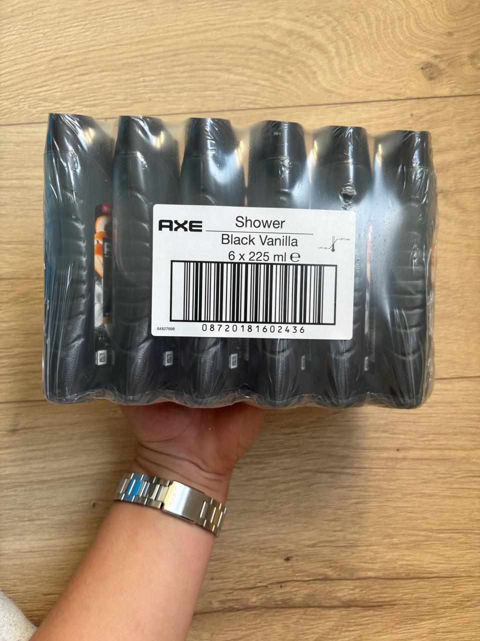 Axe Black Vanilla Body Wash 6-pack