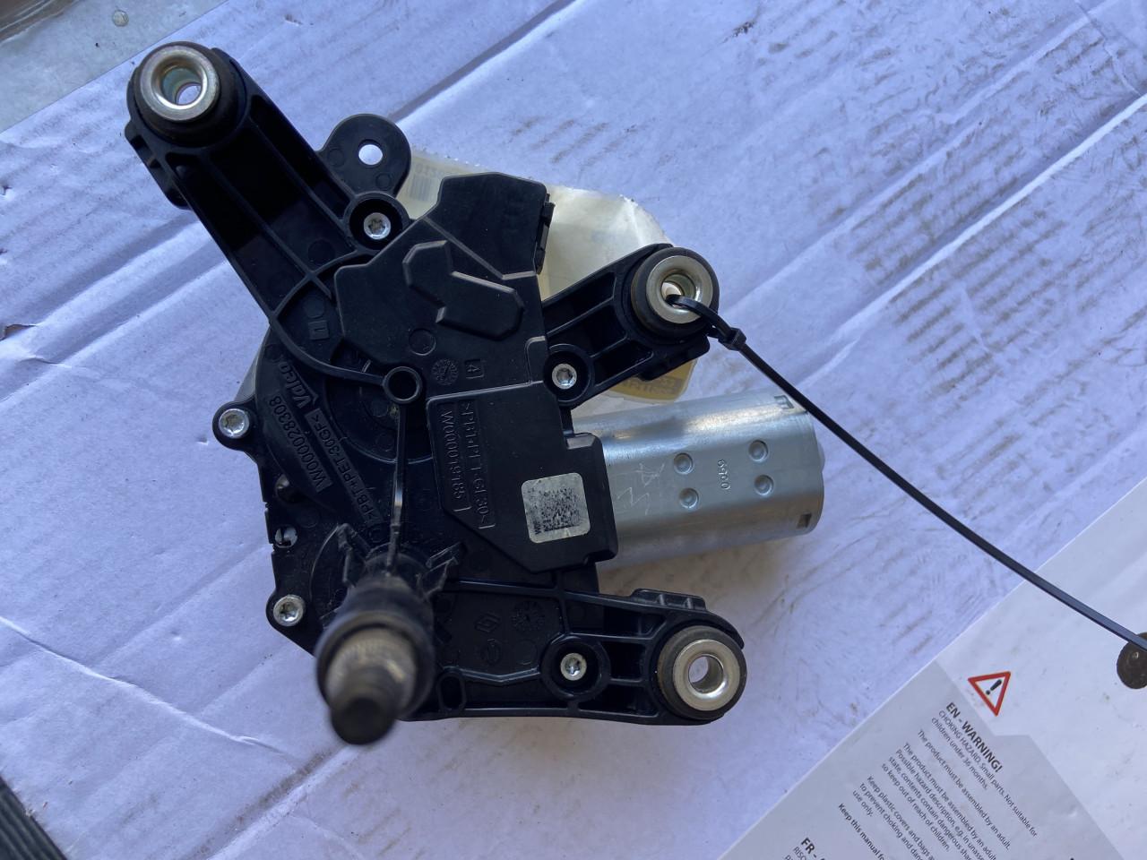 Dacia / Renault achterruitwissermotor