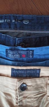 3 nieuwe/zgan herenbroeken waarvan 1 jeans - maat 38/36  & 36/36