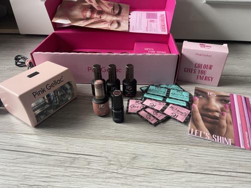 Pink gellac complete startersset