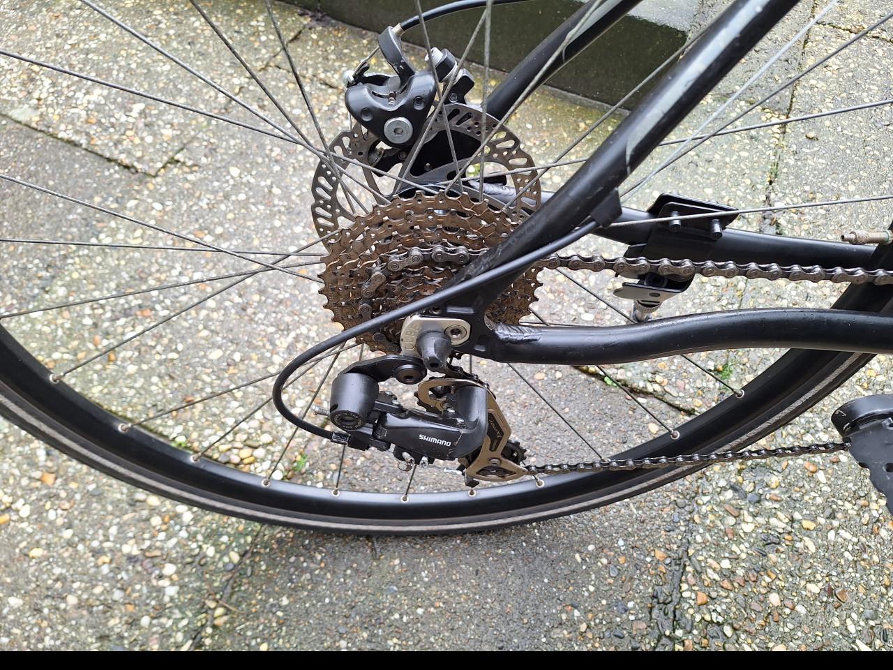 Cube Overland hybride fiets.