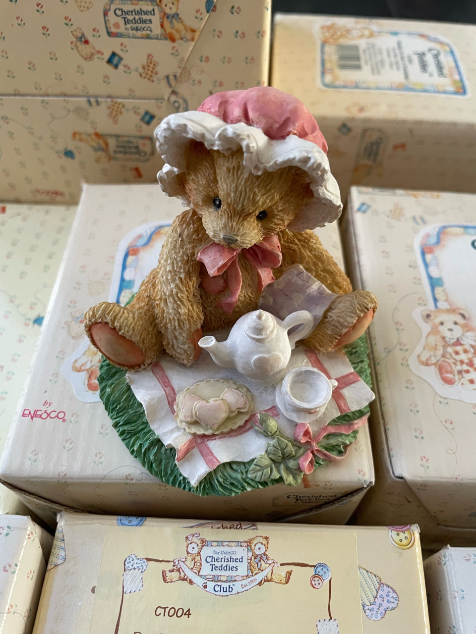 Verzameling cherished teddies in originele doosjes met certificaat