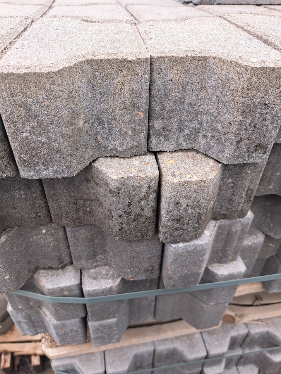 5 pallets bestratings materiaal