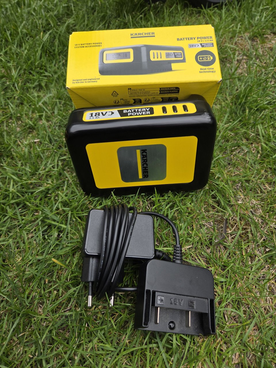 Karcher onkruidborstel op accu + bladblazer op accu (nieuw)