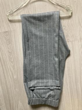 Broek grijs  / gestreept van Raphaela by Brax