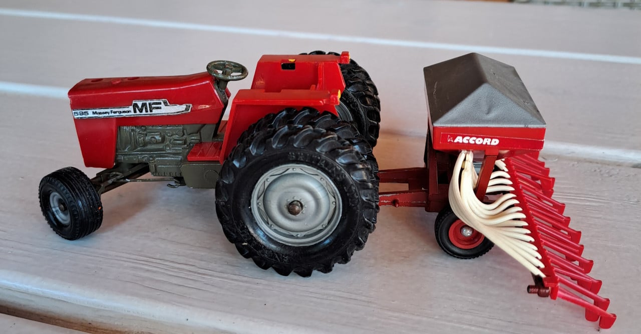 Traktor met aanhanger