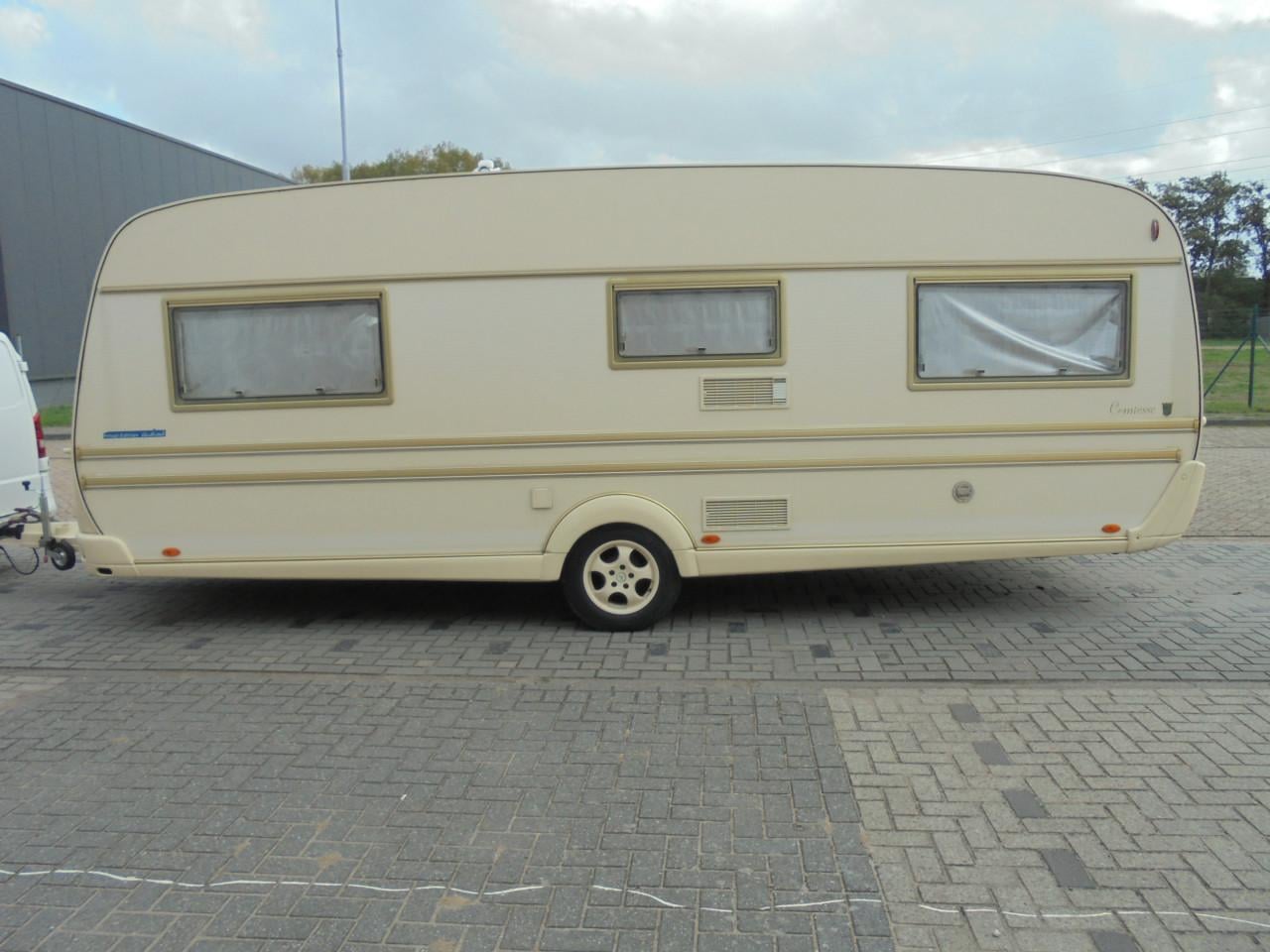 In zo goed als nieuwstaat: Tabbert Comtesse (Private Edition) €9.250,-