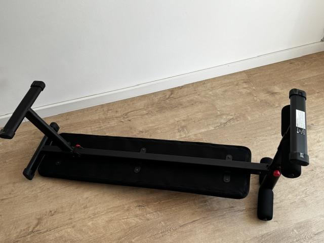 Fitness bank DOMYOS bank 100; buik- en rugspieren, bovenlichaam, kracht