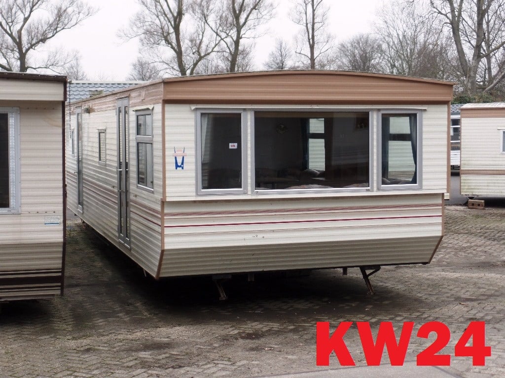 Chalets en stacaravans met gespiegelde indeling en 2 of 3 slaapkamers