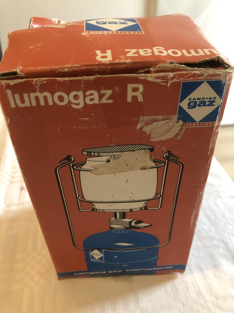 Lumogaz camping lamp