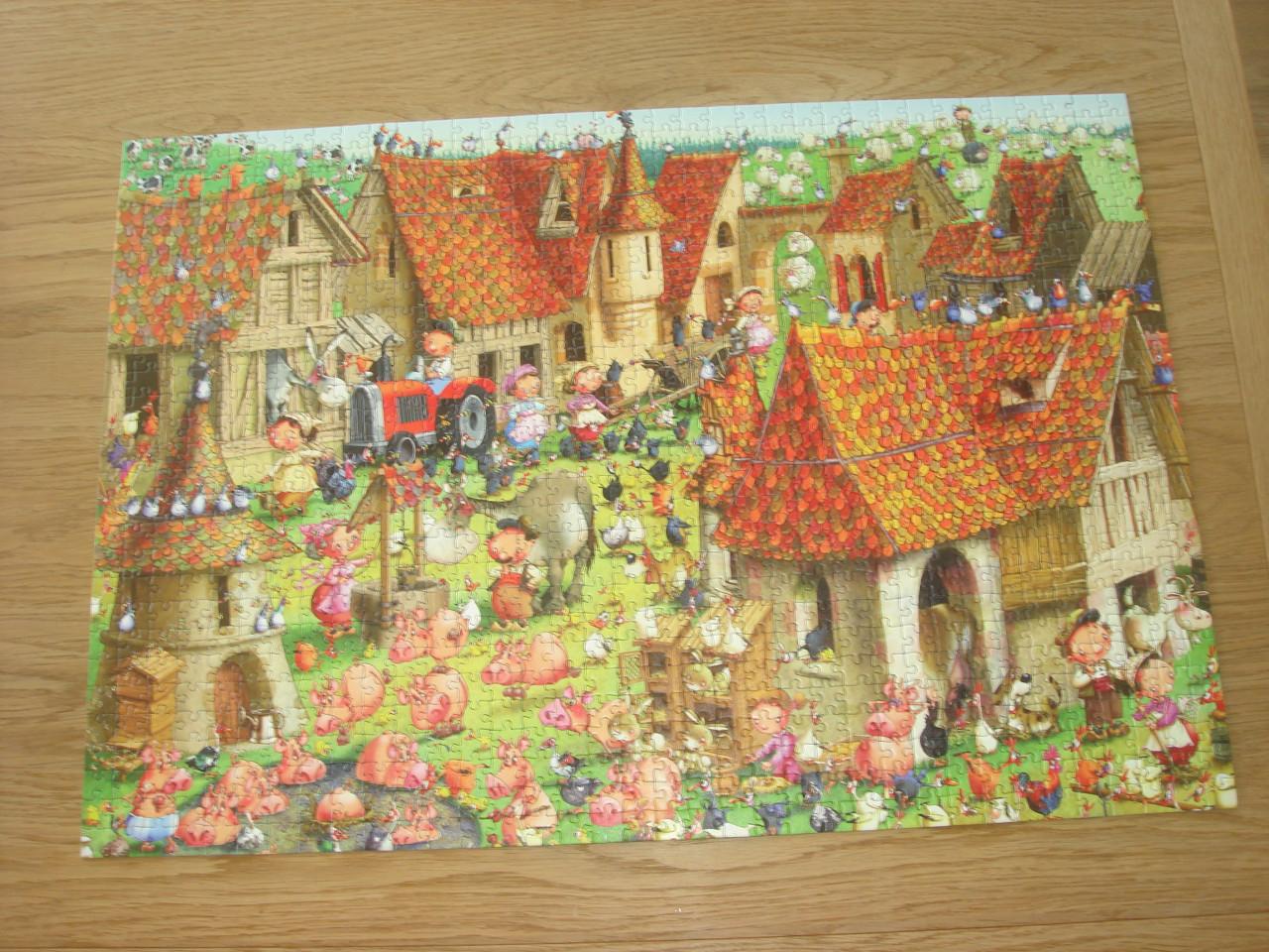 Te koop Complete Grafika Art Collection The Farm 1000 stukjes