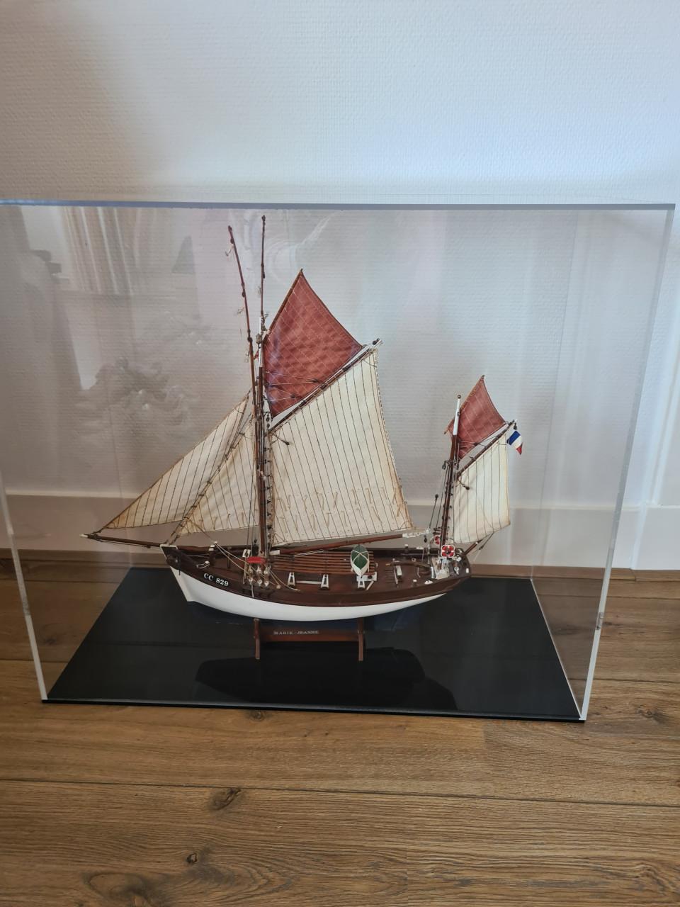 Zeer mooi gedetailleerd model van een zeilboot, type CC 829