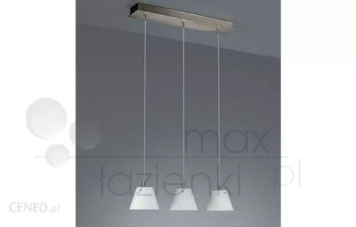 Hanglamp met 3 glazen kapjes