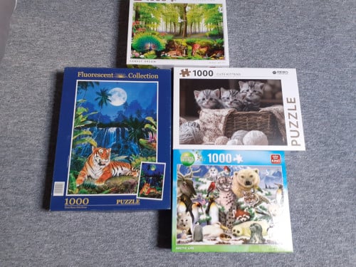 3 leuke puzzels.per stuk 2,00 euro.