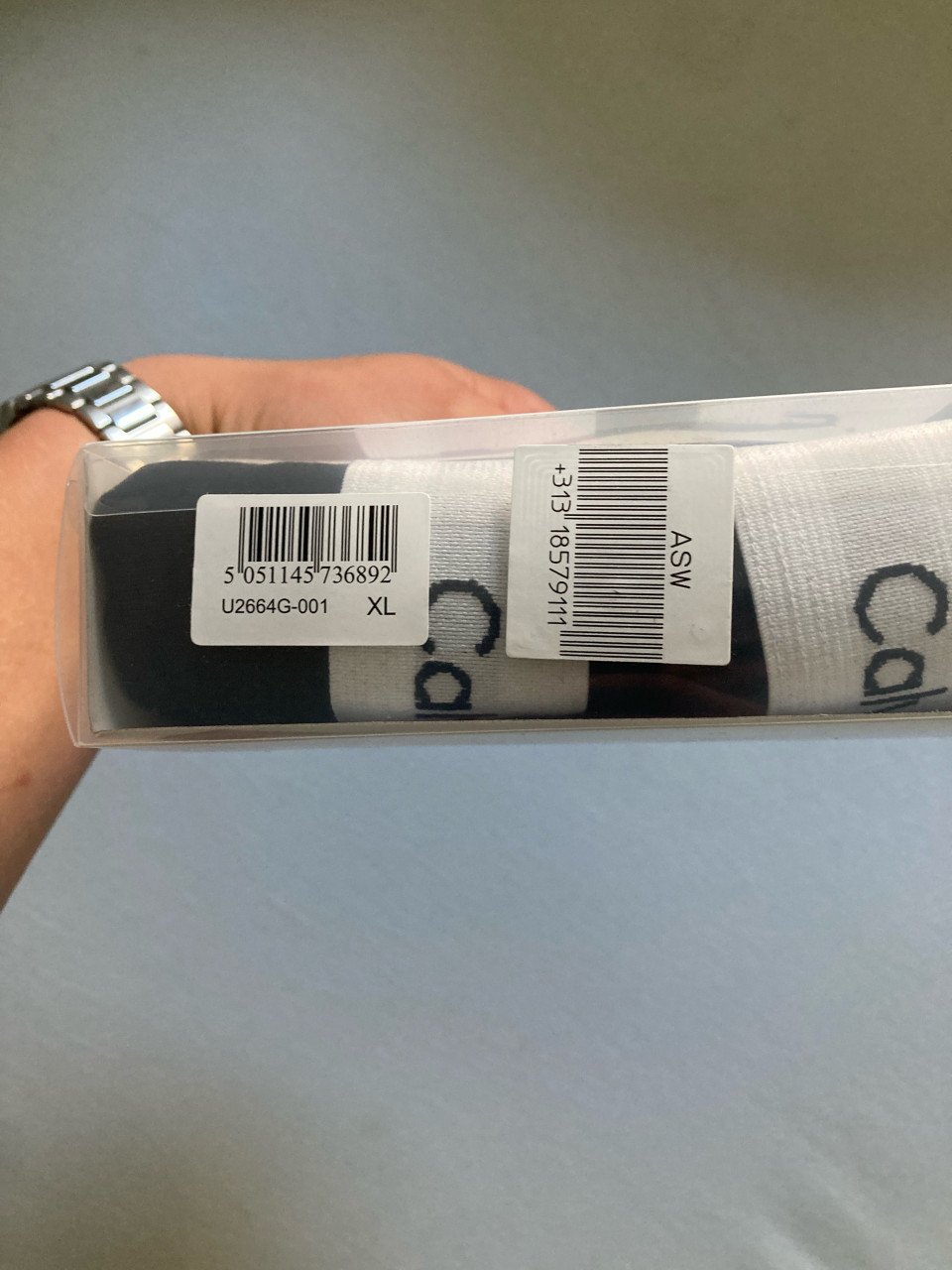 Calvin klein onderbroeken maat XL