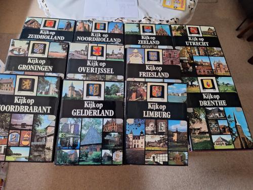 Kijk op Nederland (serie van 11 boeken over onze provincies)