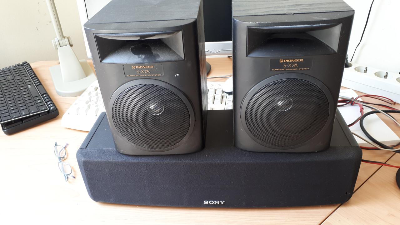 Surround en centerboxen