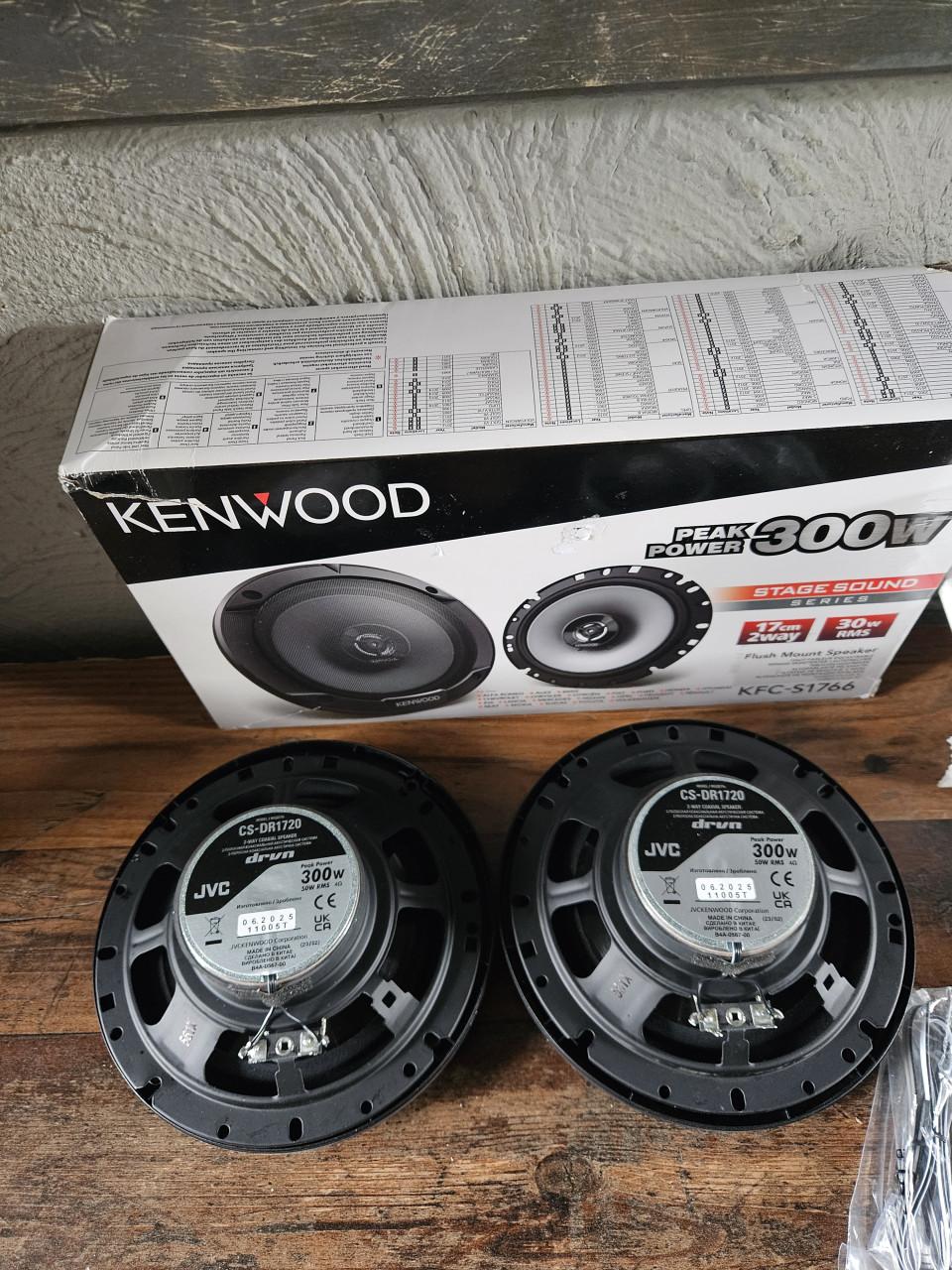 Nieuwe Kenwood CS-DR1720 2-weg luidsprekers - 300 Watt