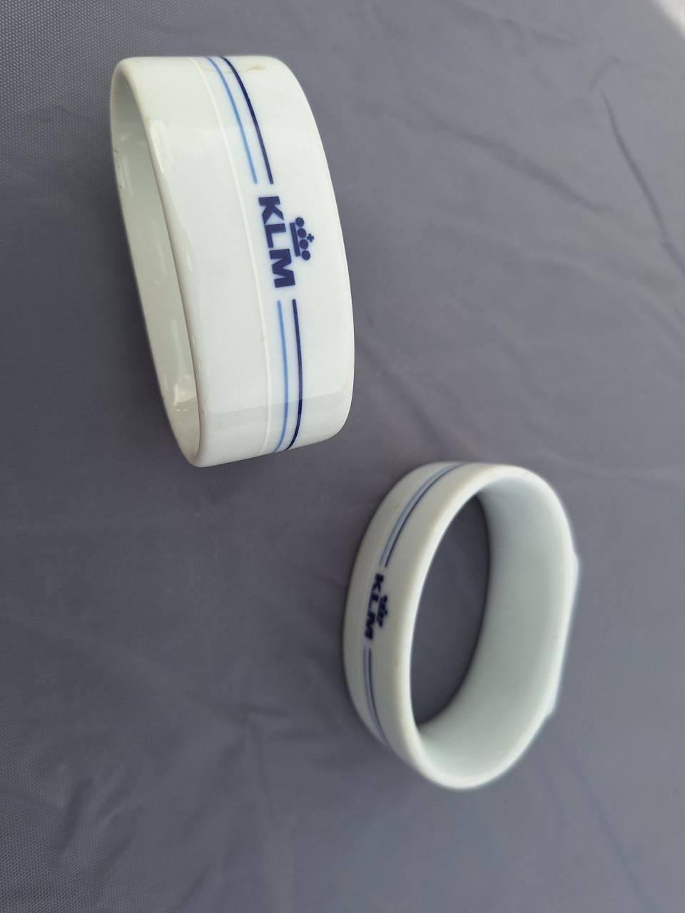 KLM servetringen porselein
