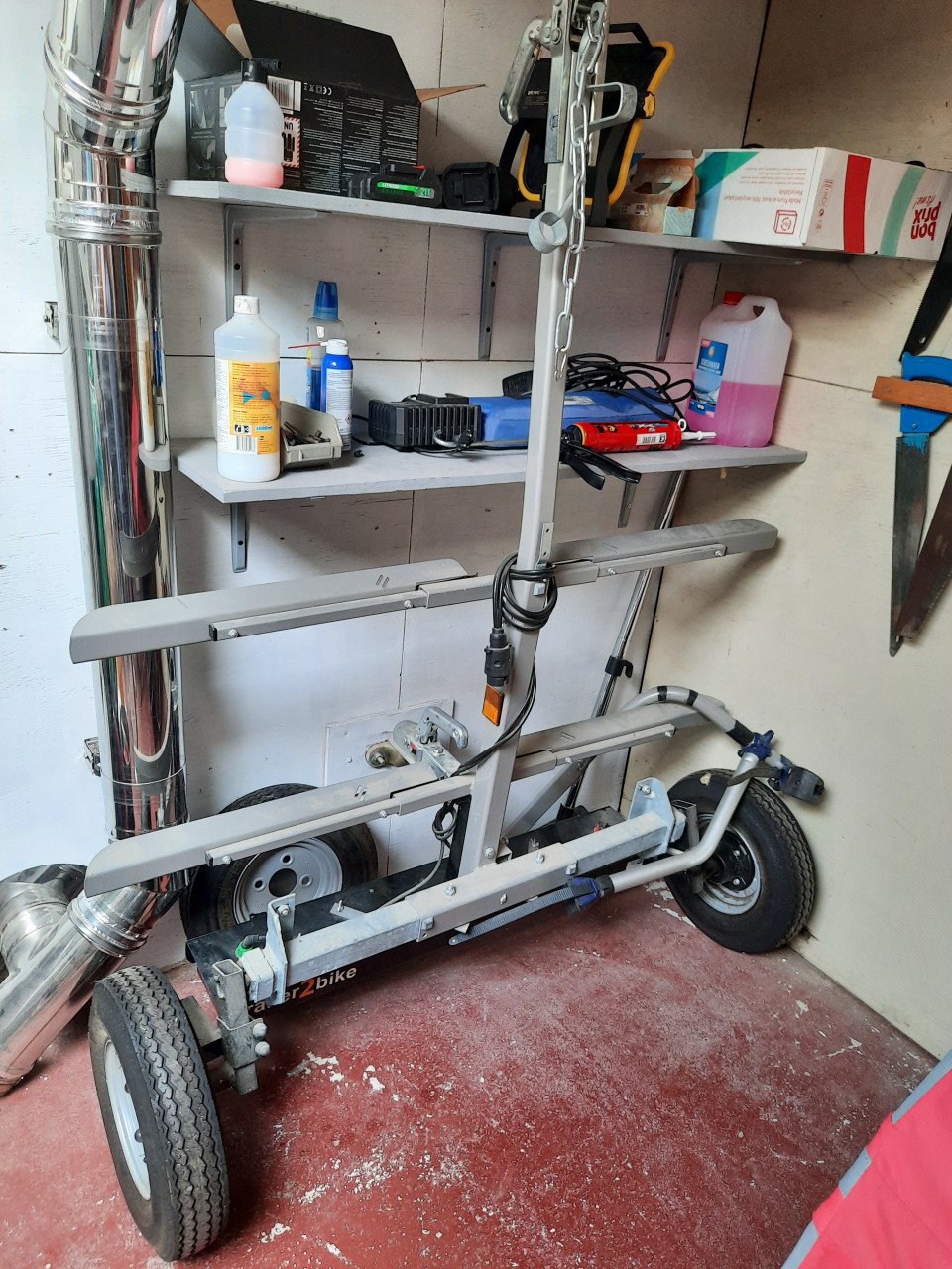 Aanhanger voor 2 fietsen