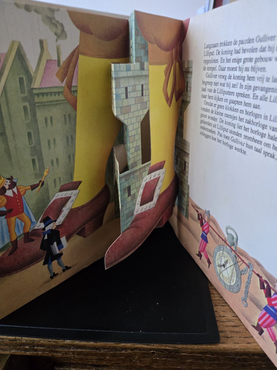 Vintage Gullivers Reizen Van Reemst Panorama Boek.